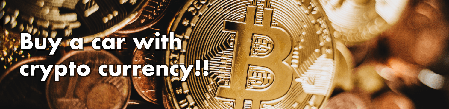 Buy a car with crypto currency!!